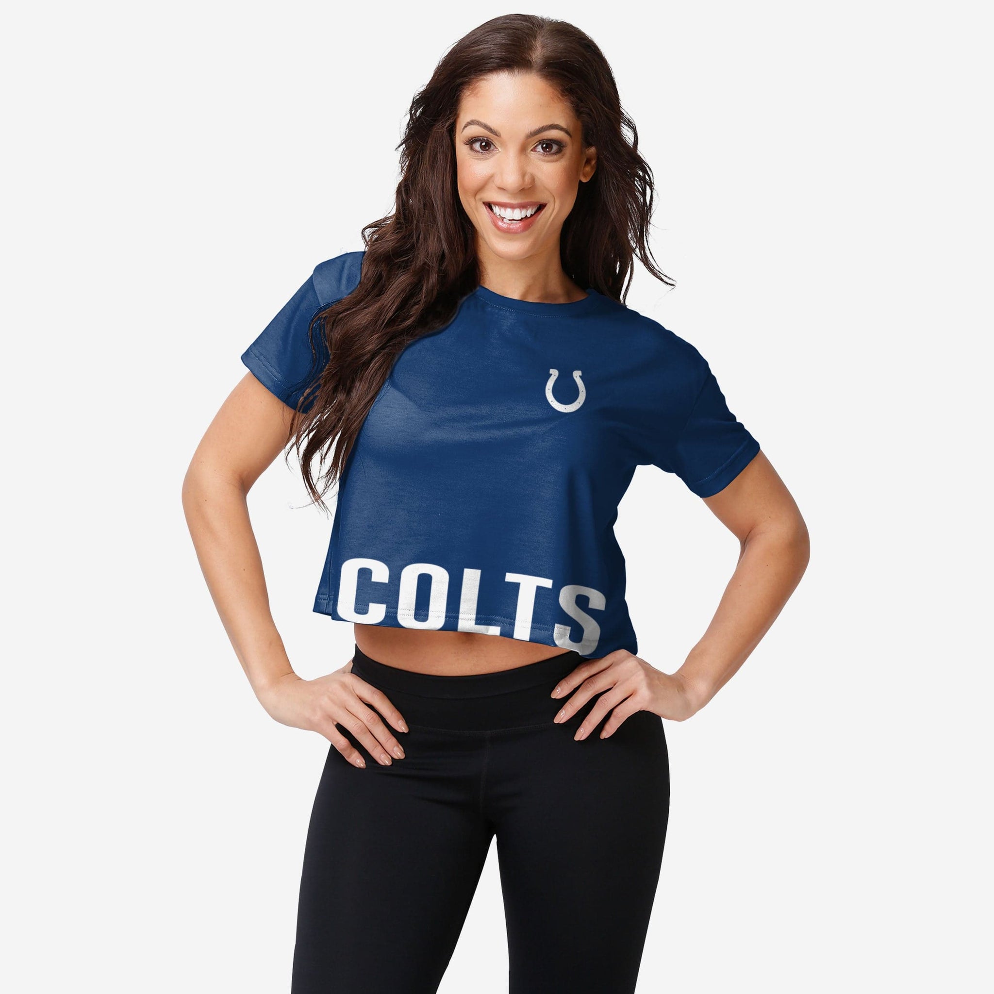 Dallas Cowboys Womens Bottom Line Crop Top FOCO