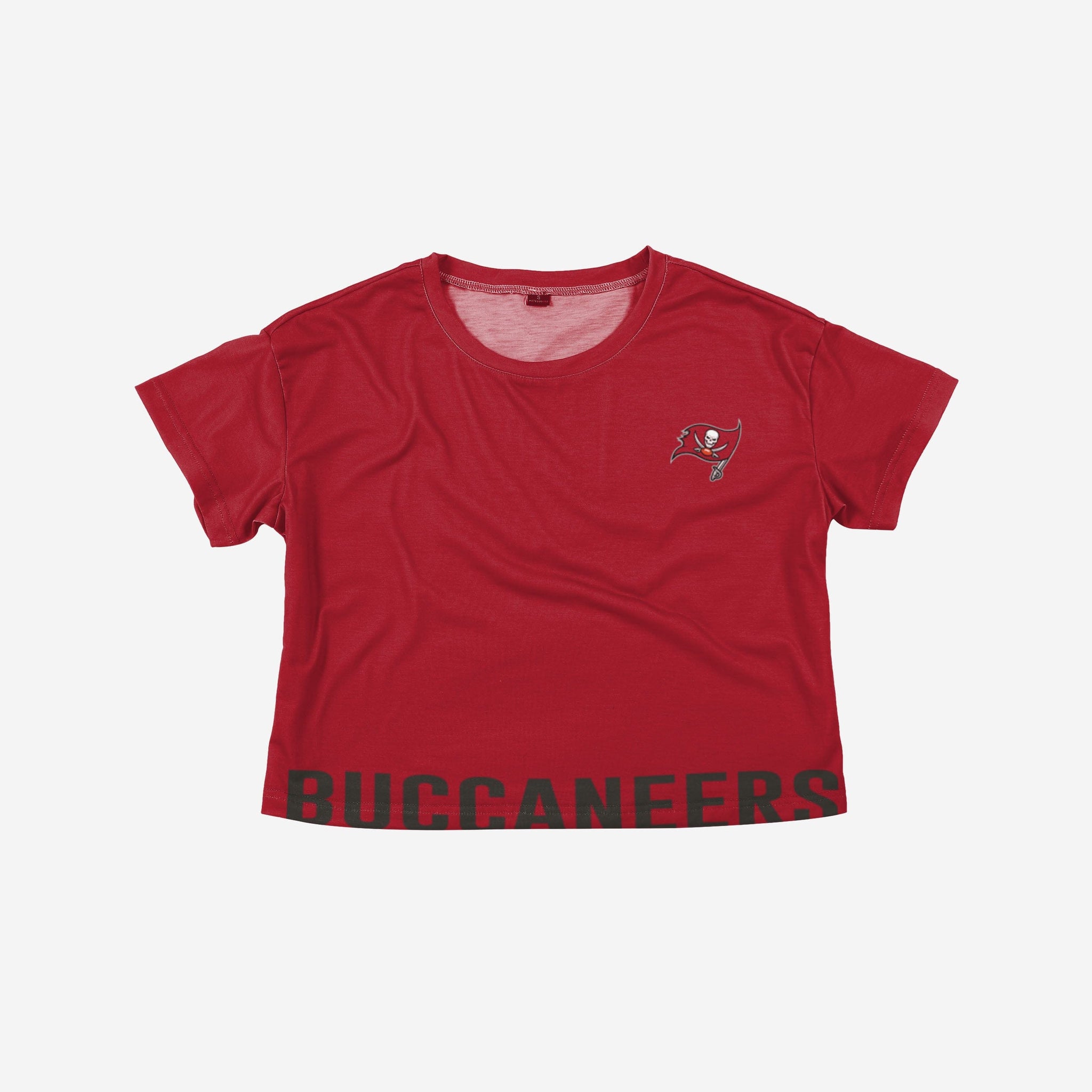 Tampa Bay Buccaneers Womens Alternate Team Color Crop Top FOCO