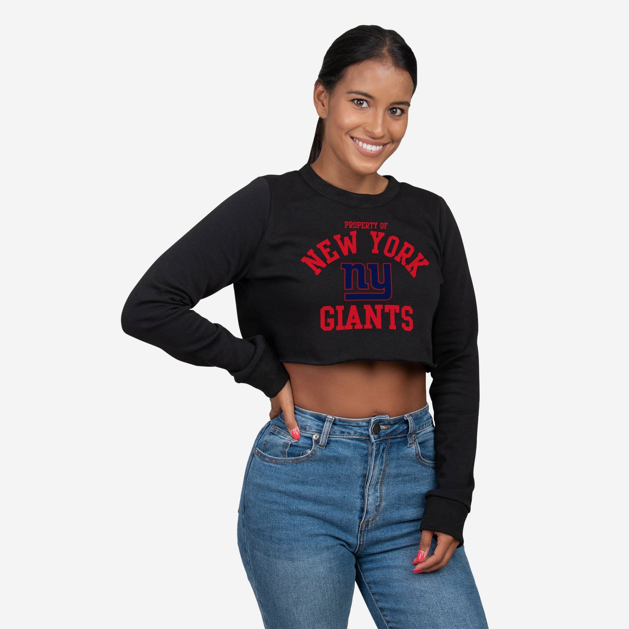 San Francisco Giants Womens Tie-Dye Rush Cropped Sweater FOCO