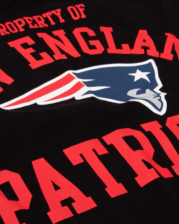 New England Patriots Womens Cropped Team Crewneck FOCO - FOCO.com