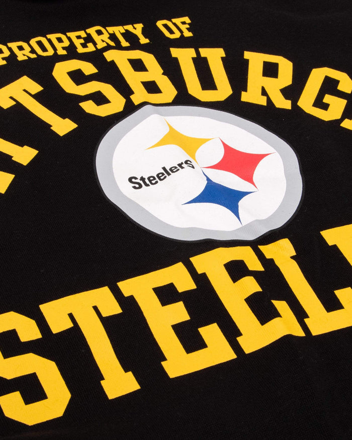 Pittsburgh Steelers Womens Cropped Team Crewneck FOCO - FOCO.com