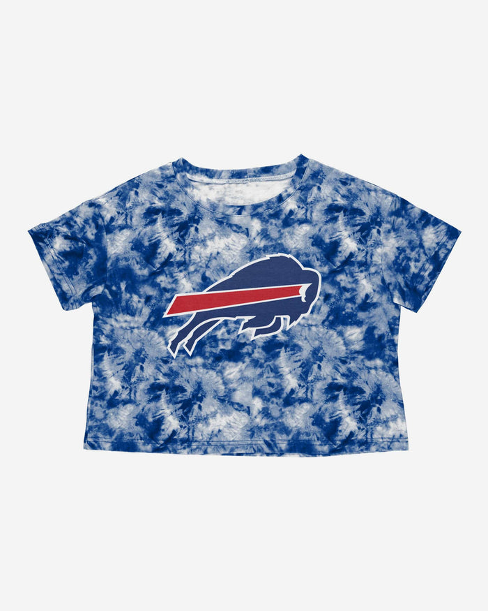 Buffalo Bills Womens Tie-Dye Big Logo Crop Top FOCO - FOCO.com