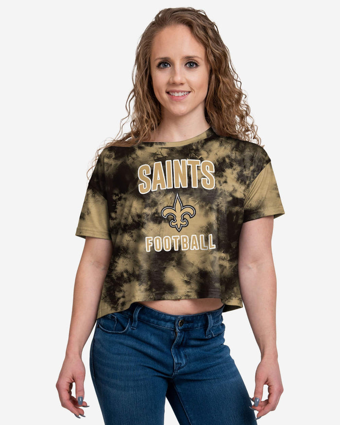 new orleans saints crop top