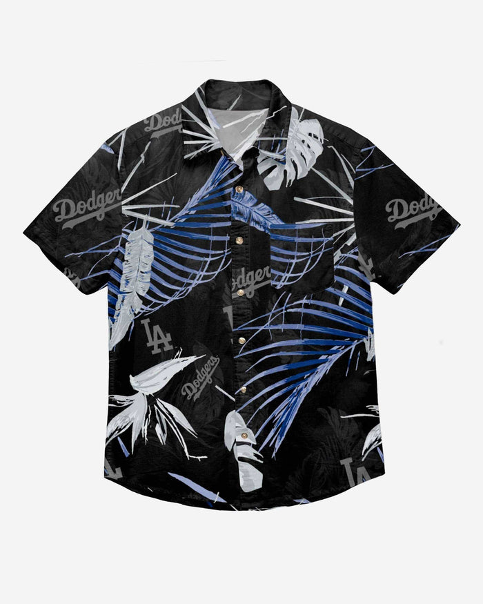 Los Angeles Dodgers Neon Palm Button Up Shirt FOCO - FOCO.com