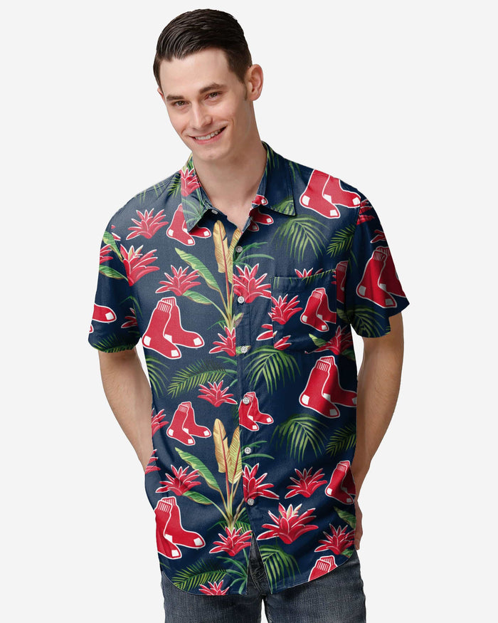 Boston Red Sox Victory Vacay Button Up Shirt