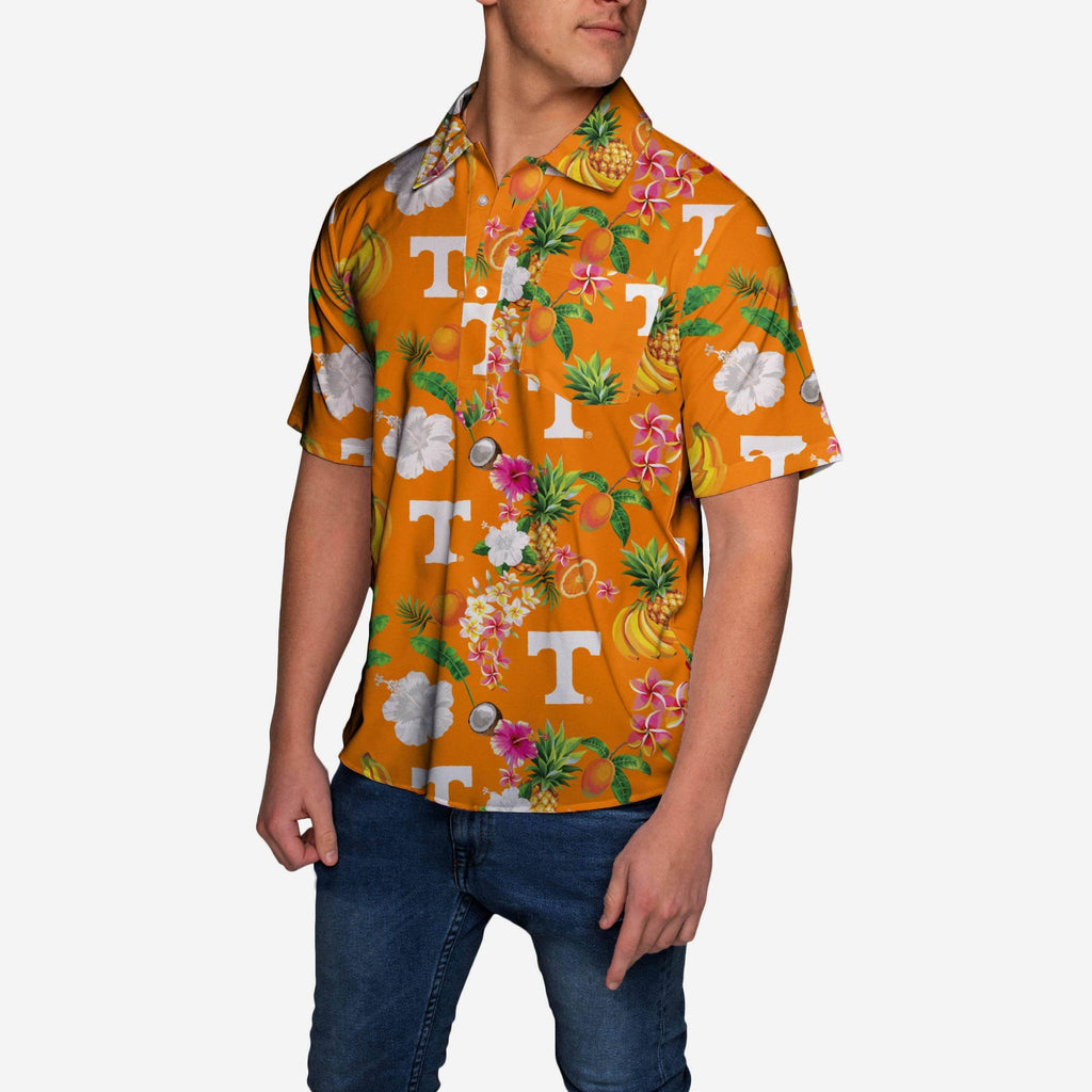 Tennessee Volunteers Fruit Flair Short Sleeve Polo Shirt FOCO - FOCO.com