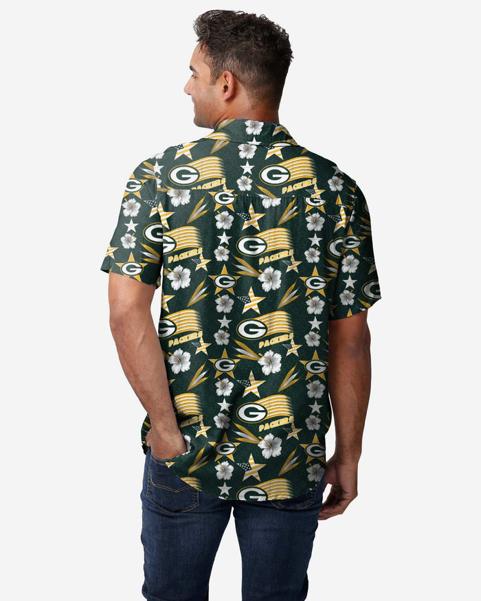 Green Bay Packers Americana Button Up Shirt FOCO - FOCO.com