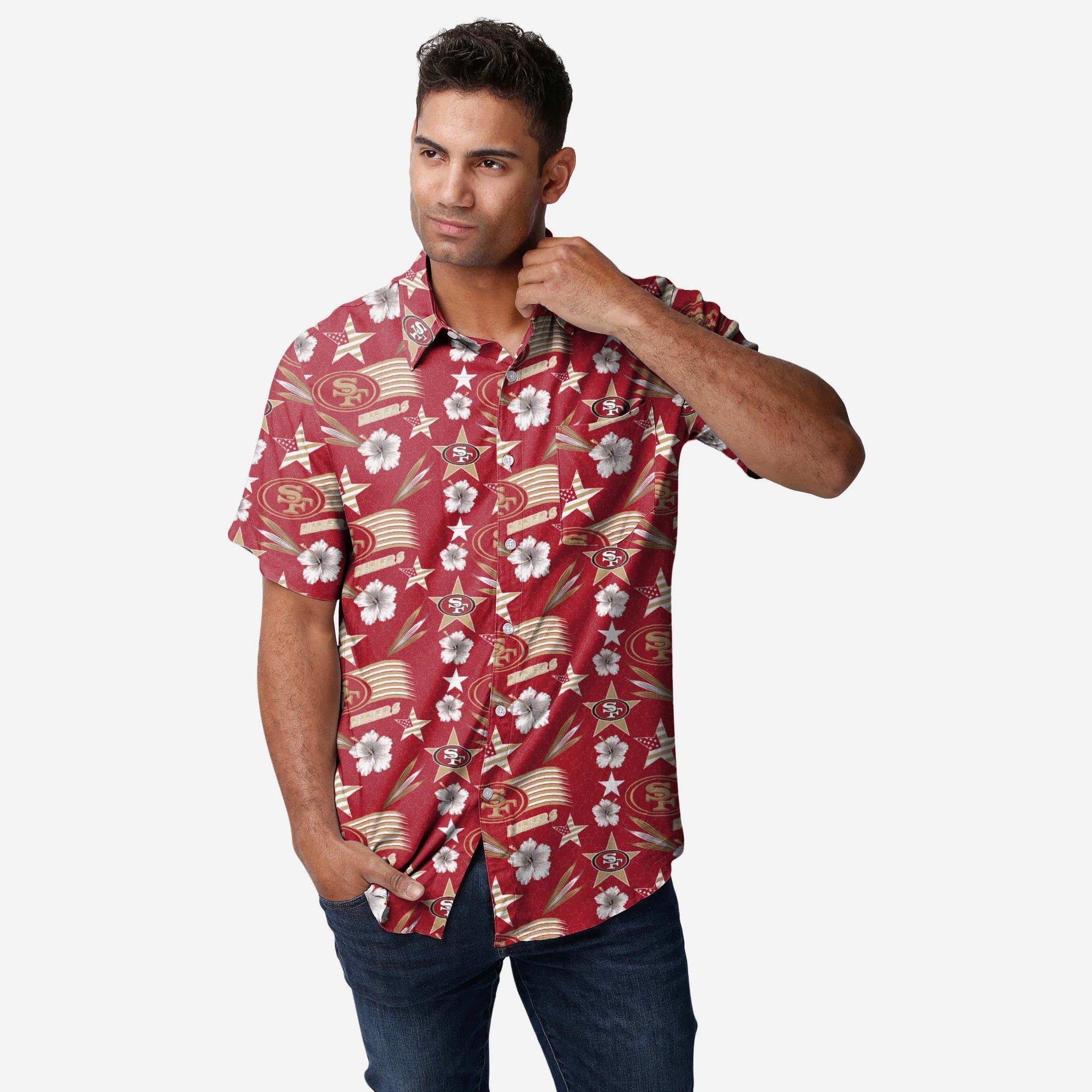 Buffalo Bills Americana Button Up Shirt FOCO