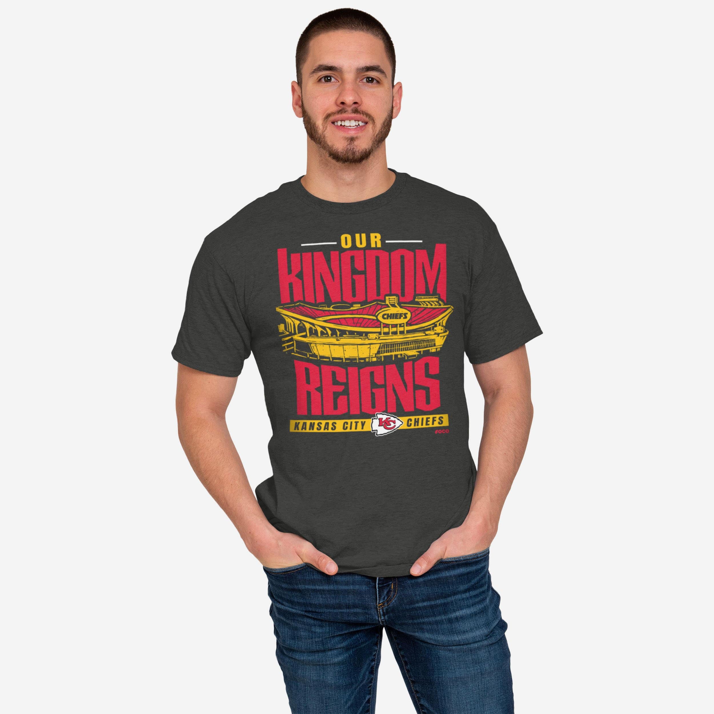 NEW FASHION 2023 Kansas City Chiefs T-shirts lightning graphic