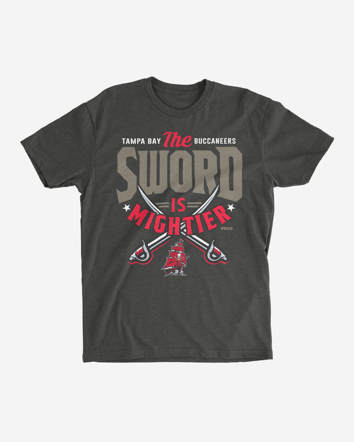 Tampa Bay Buccaneers Sword Is Mightier T-Shirt FOCO S - FOCO.com