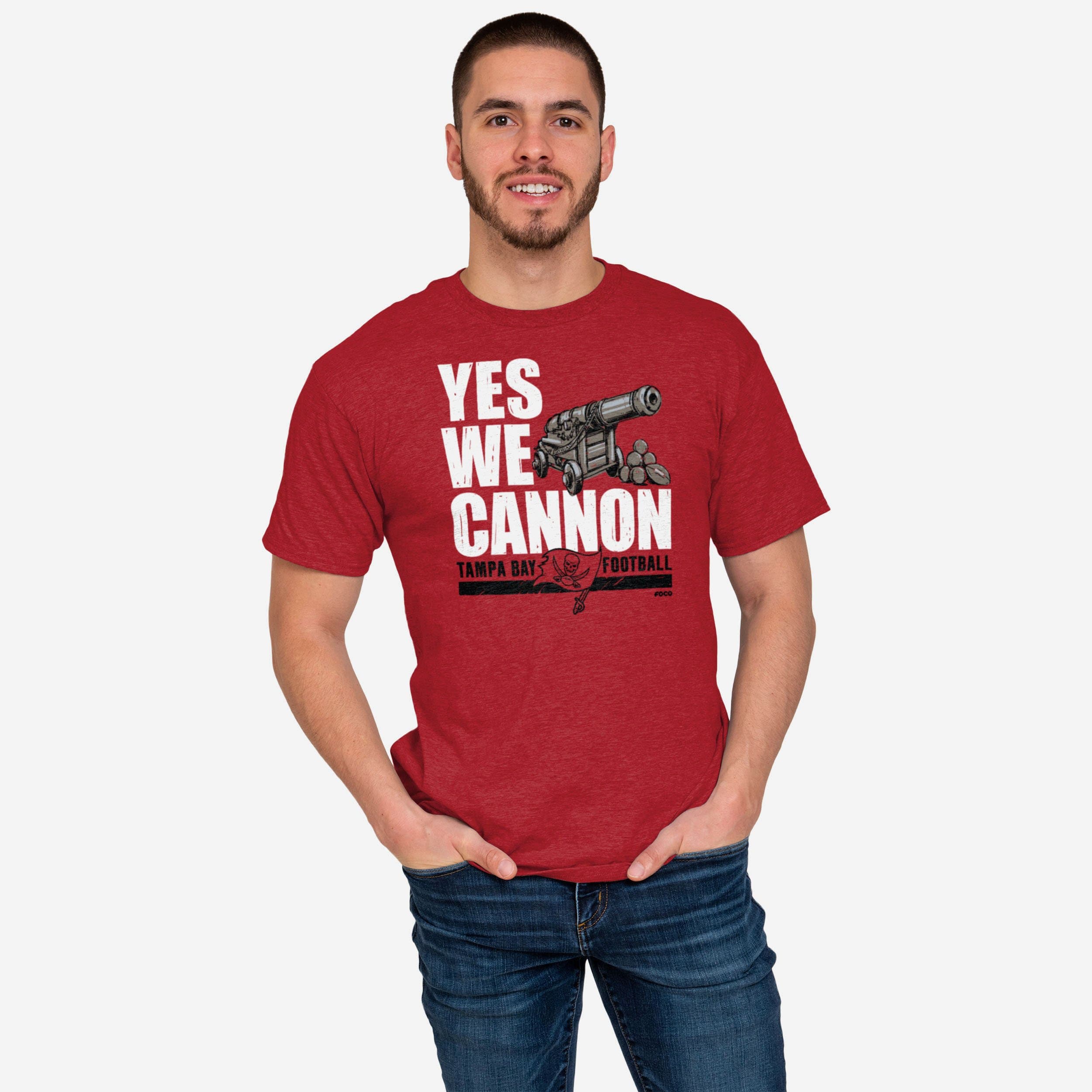 : Expression Tees Womens Fire The Cannons Bucs T-Shirt X-Small  Black : Clothing, Shoes & Jewelry