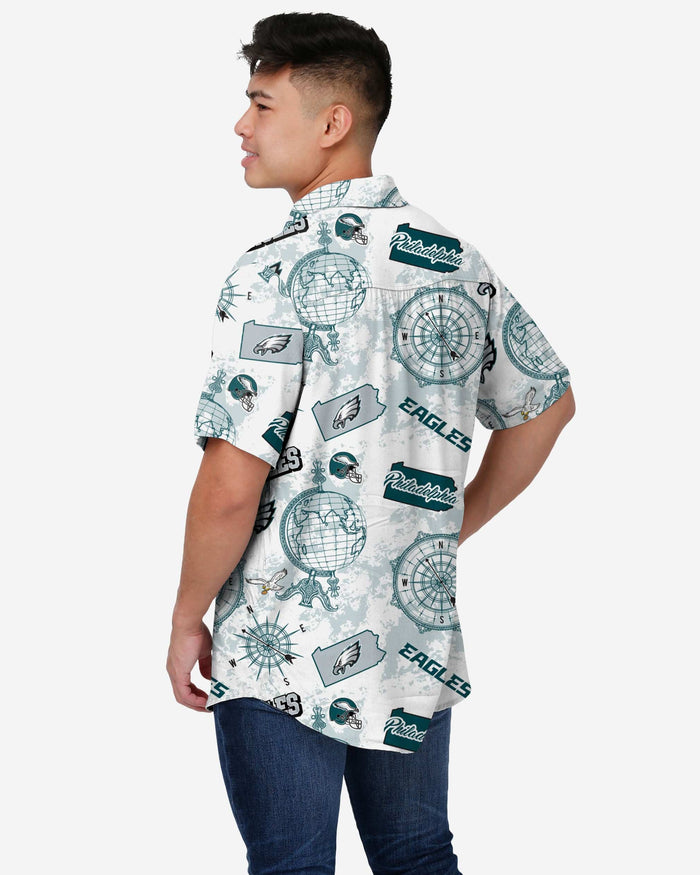 Philadelphia Eagles Mercader Button Up Shirt FOCO - FOCO.com