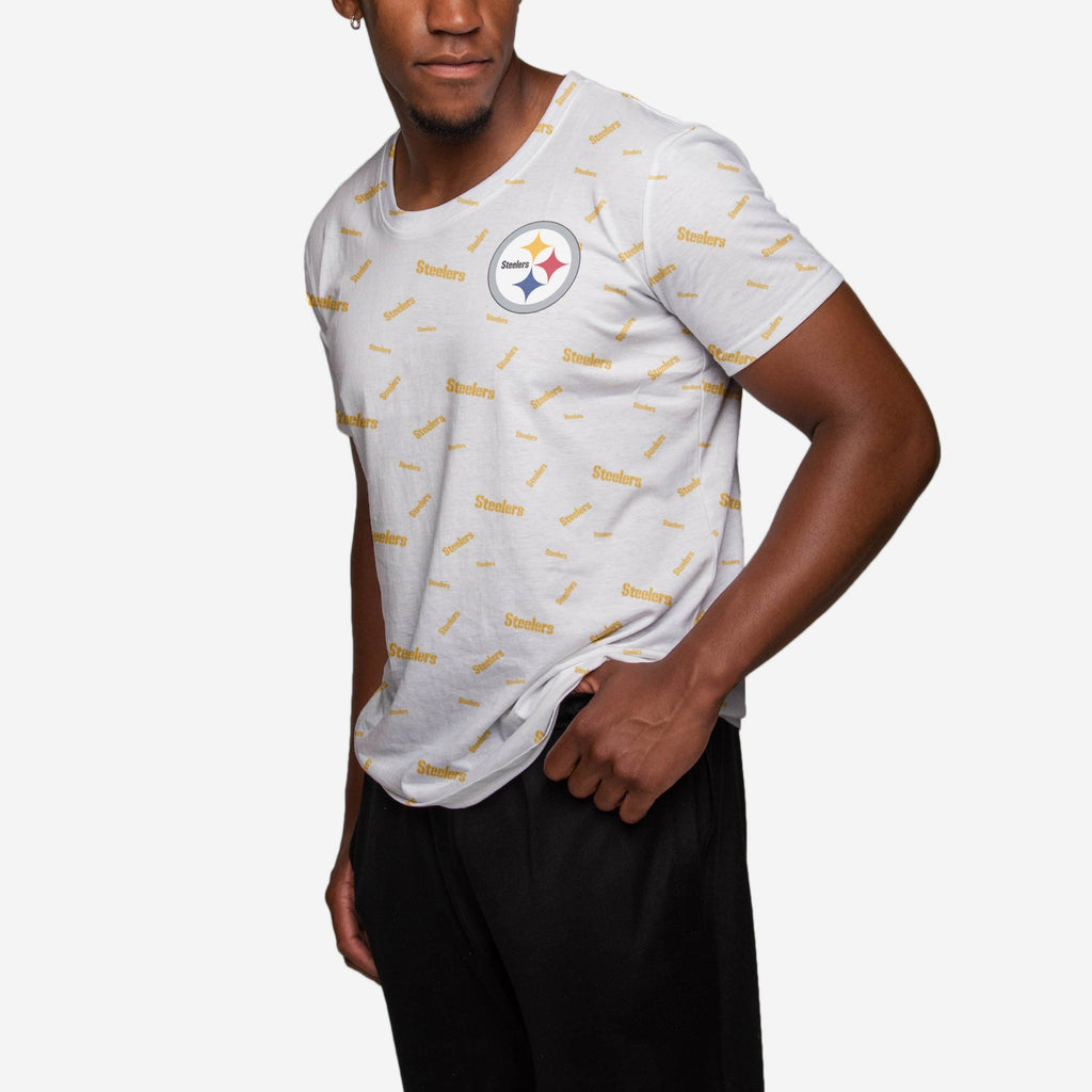 Pittsburgh Steelers Mini Wordmark T-Shirt FOCO - FOCO.com