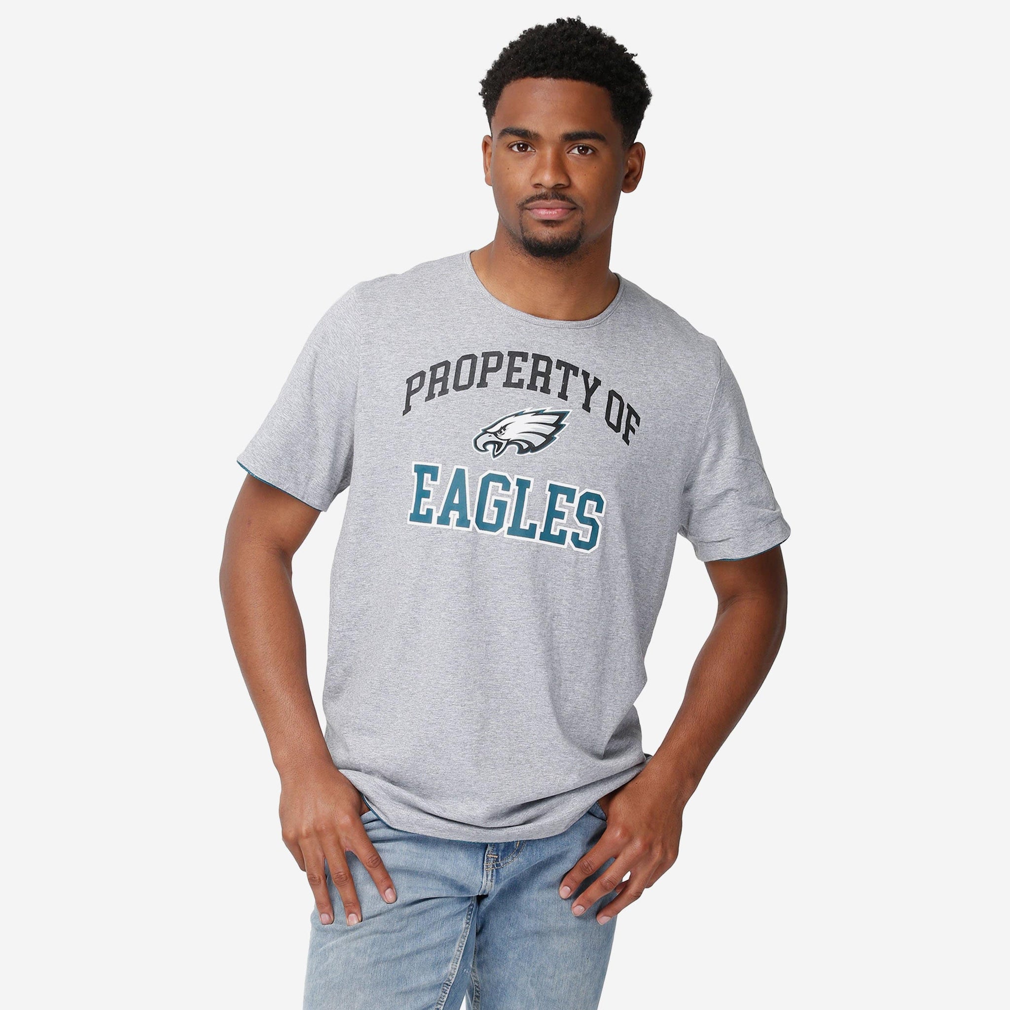 Philadelphia Eagles Mesh V-Neck Jersey Tank Top FOCO