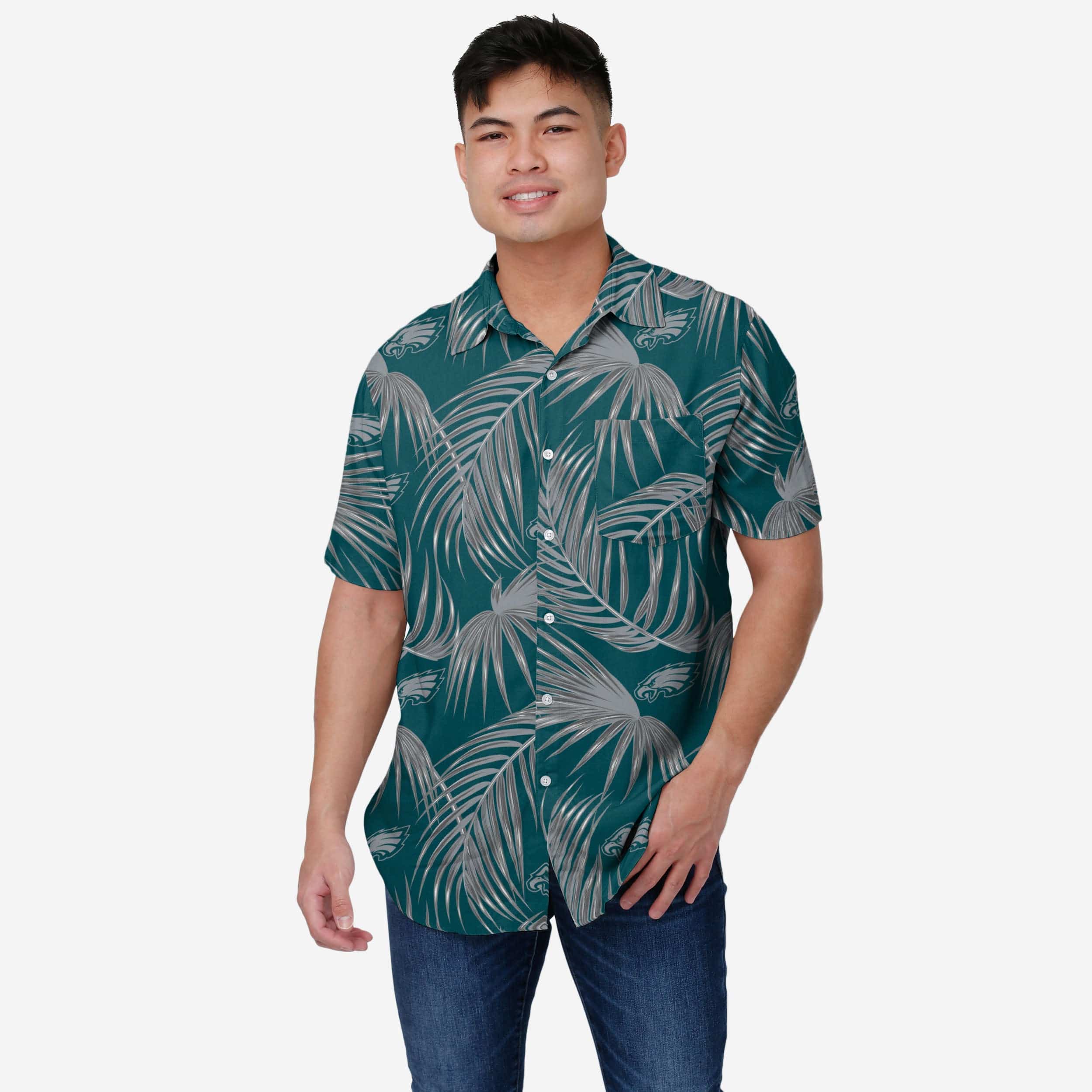 Nfl Philadelphia Eagles Hawaiian Shirt Gift For Football Coach