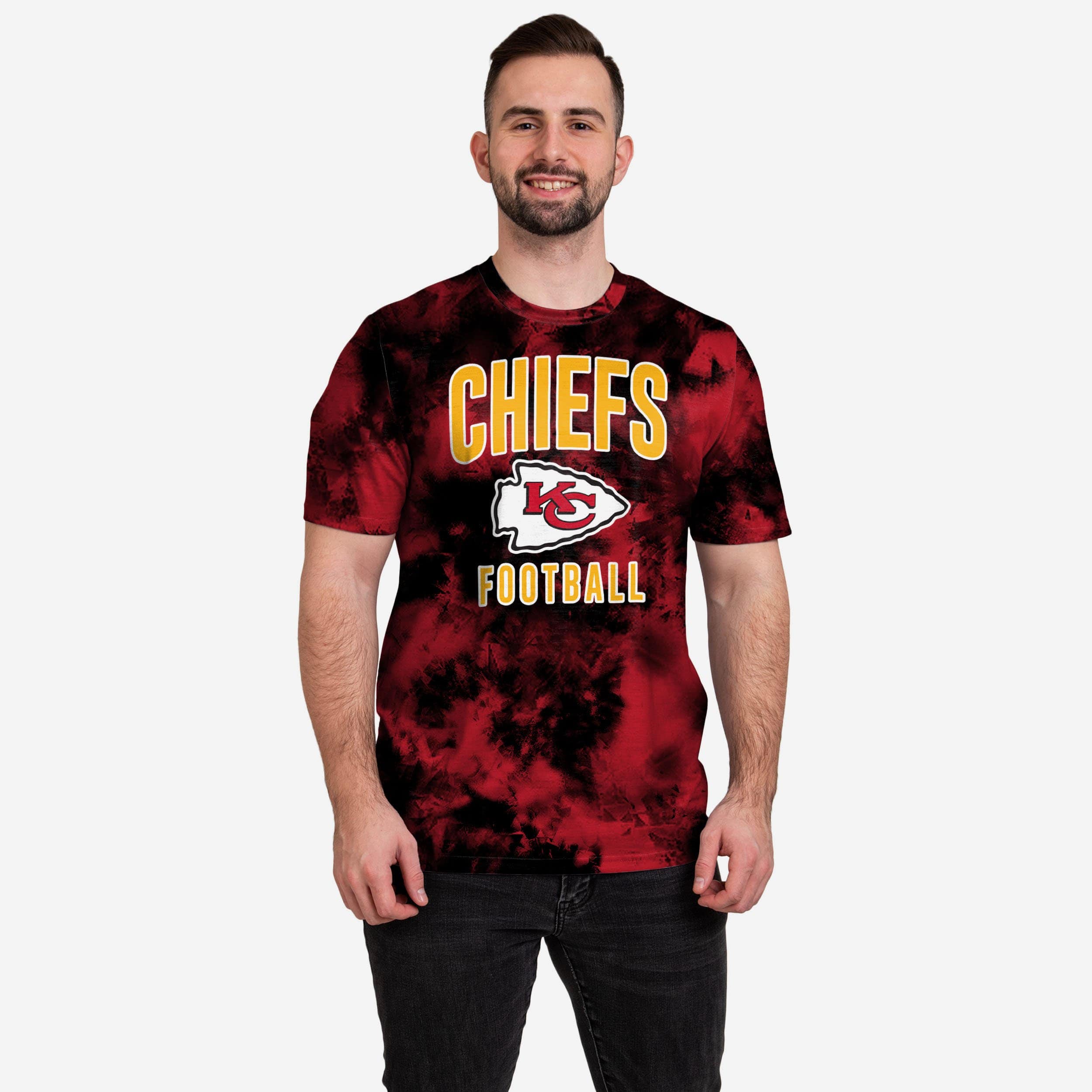 Kansas city chiefs hot sale tie dye shirt