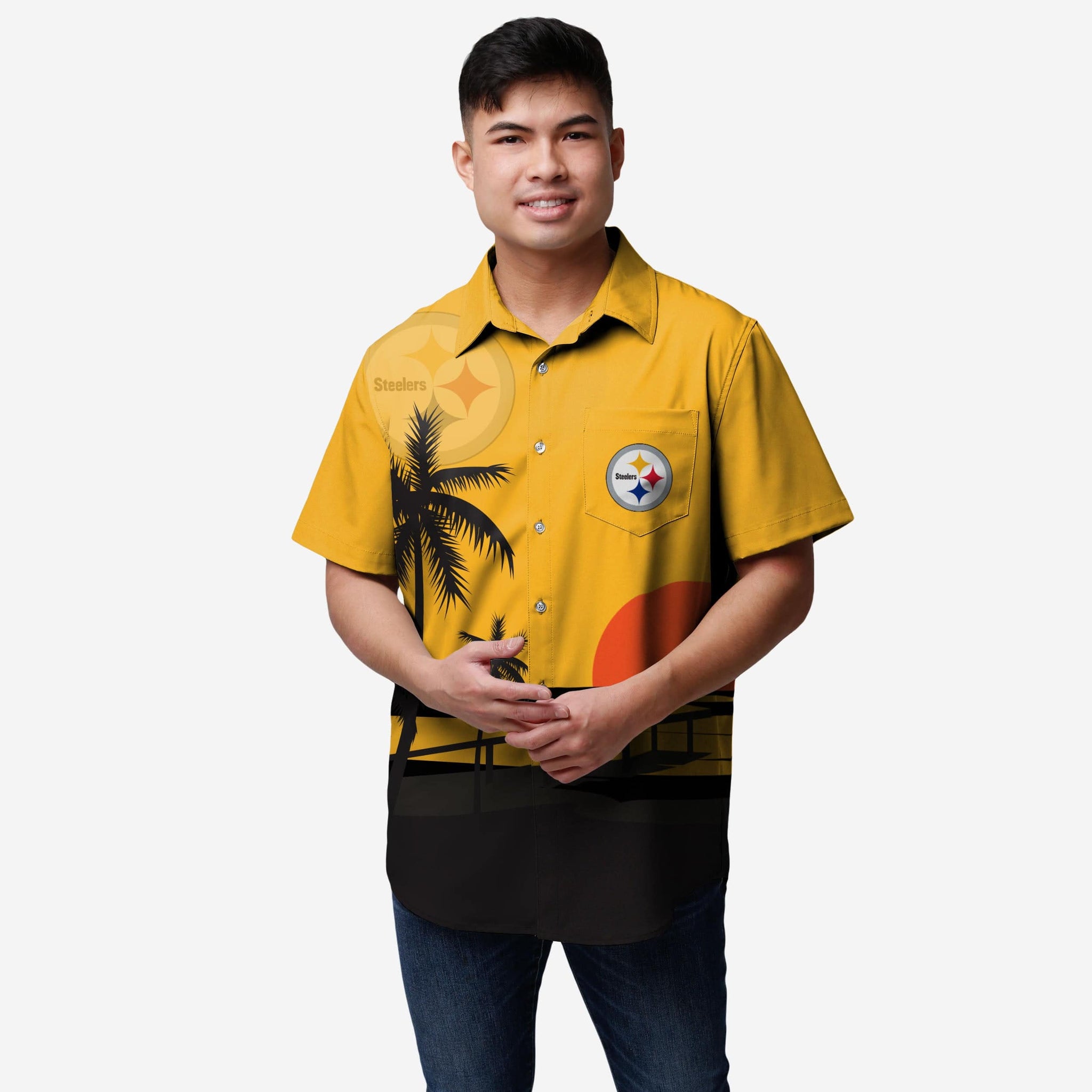 Pittsburgh Steelers Button Down Shirt 