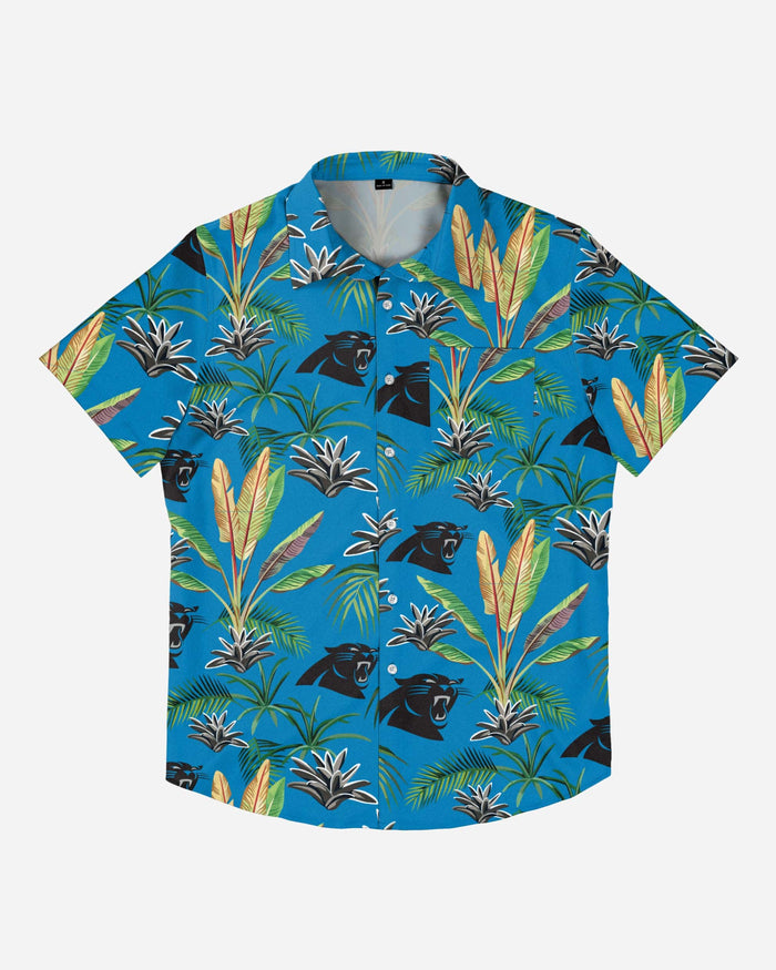 Carolina Panthers Victory Vacay Button Up Shirt FOCO - FOCO.com