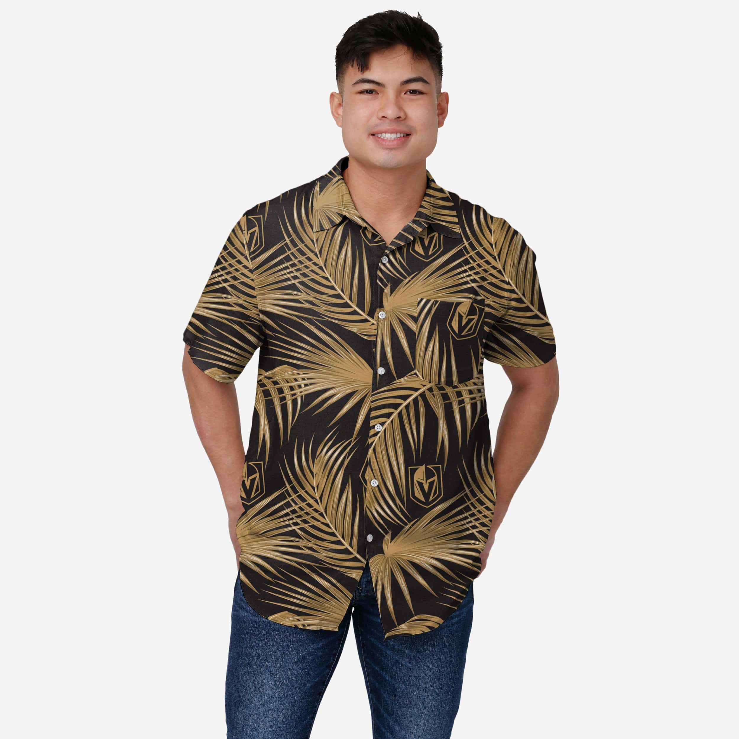 Nhl Vegas Golden Knights Tommy Bahama Hawaiian Shirt And Short Set -  Freedomdesign