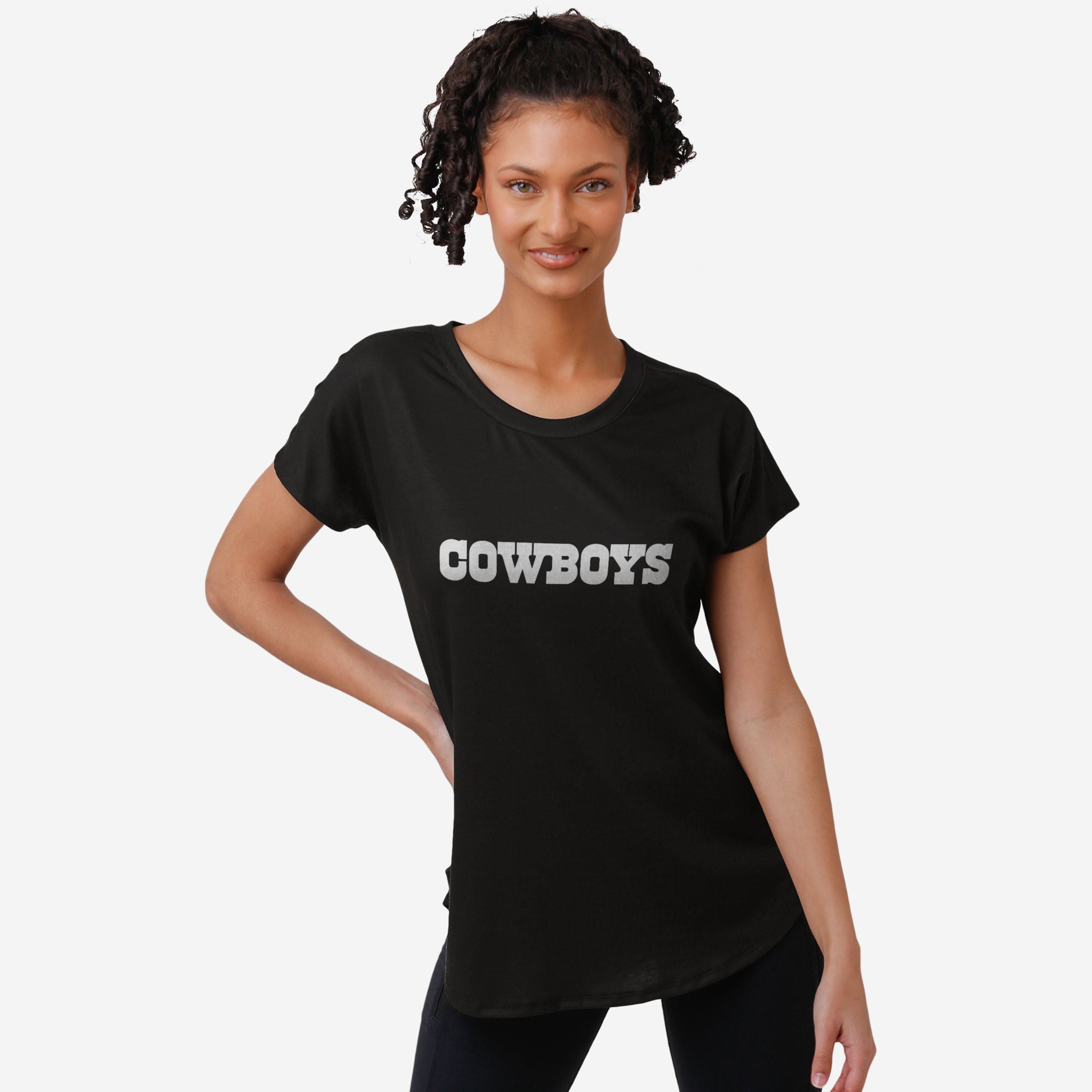 Dallas Cowboys Football Wordmark T-Shirt FOCO