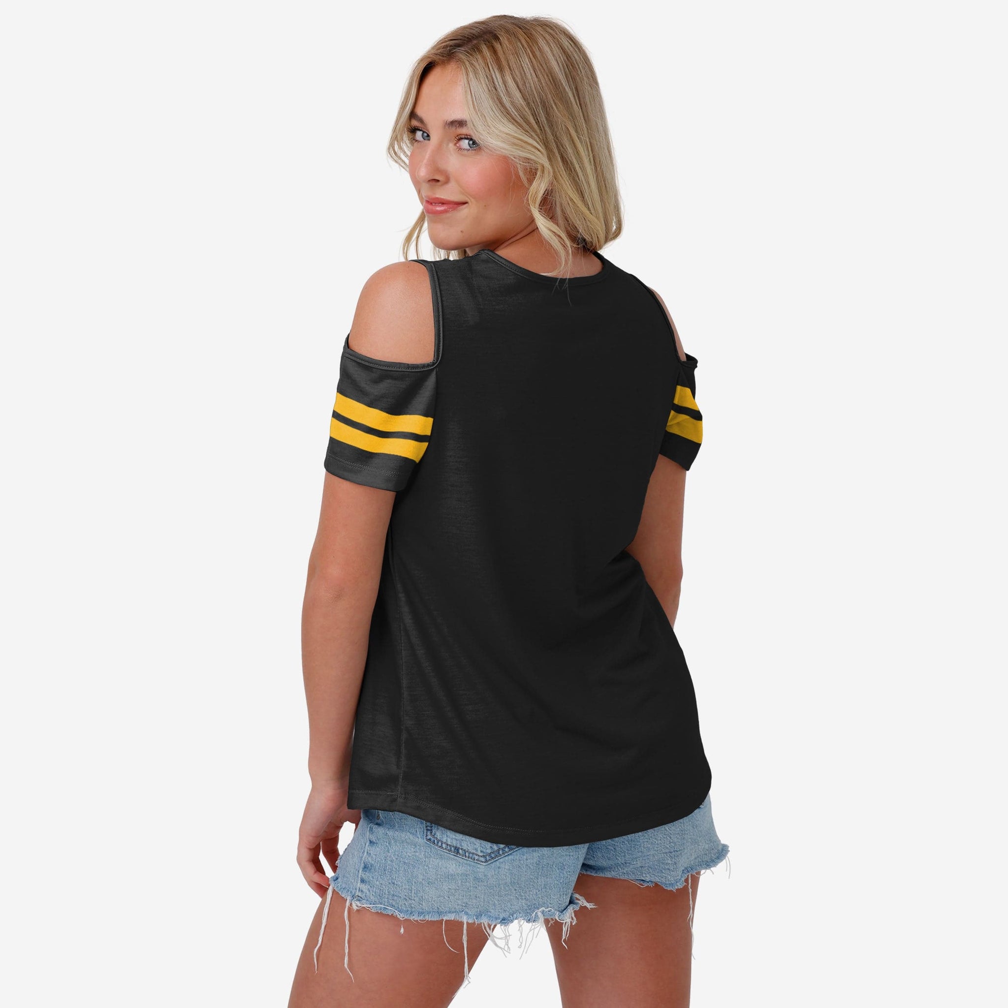 Pittsburgh Steelers Touch Women's Field Goal Short Sleeve T-Shirt