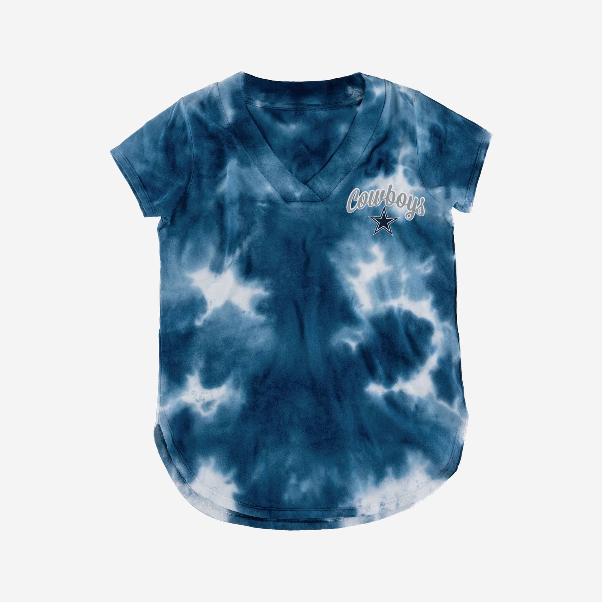 cowboys tie dye shirt