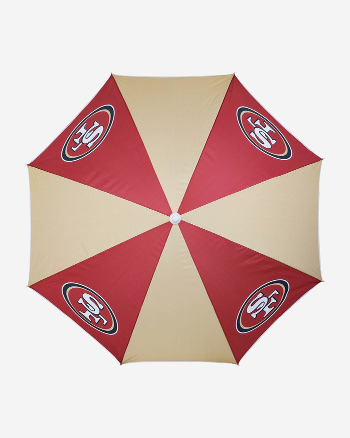 San Francisco 49ers Beach Umbrella FOCO