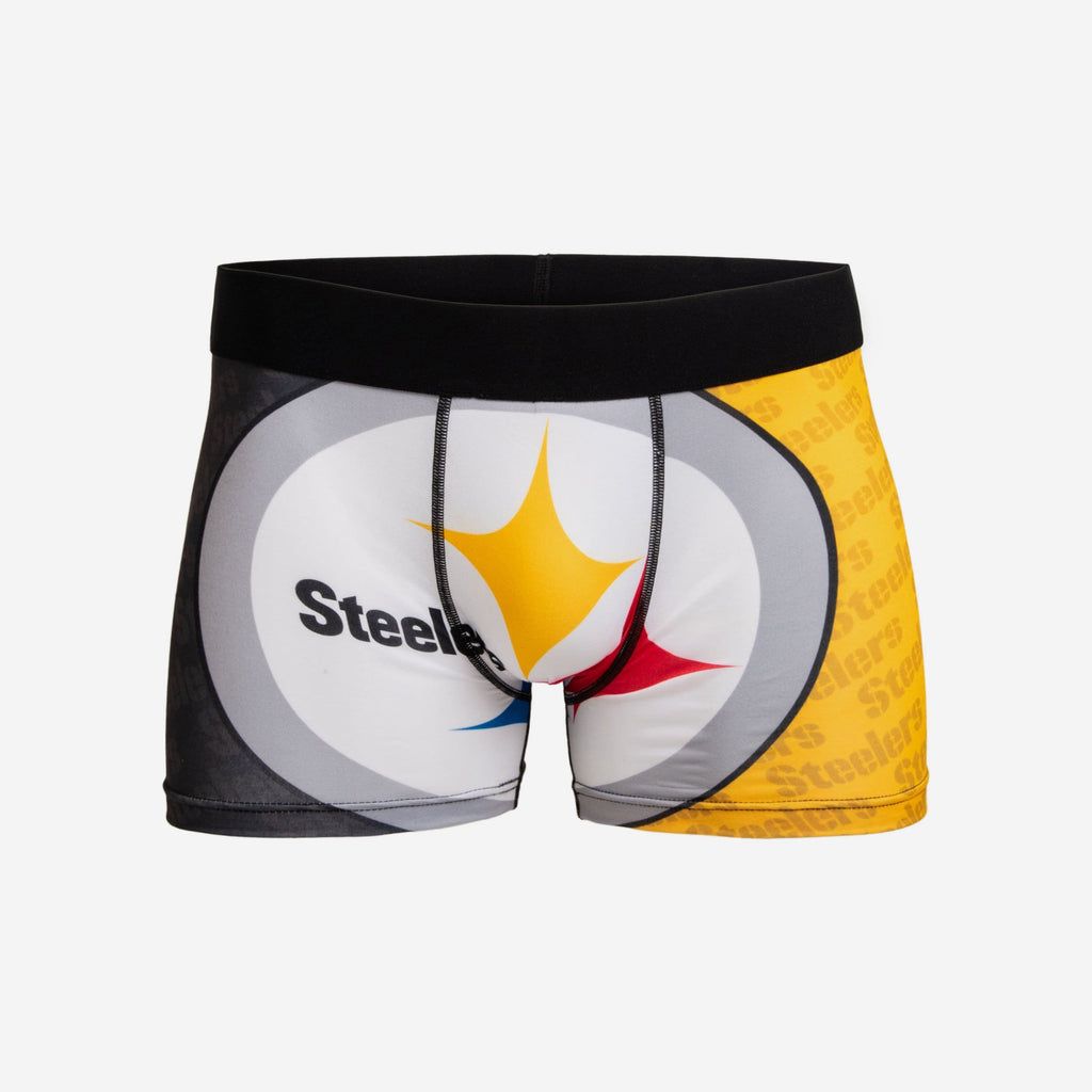 Pittsburgh Steelers Printed Big Logo Underwear FOCO S - FOCO.com