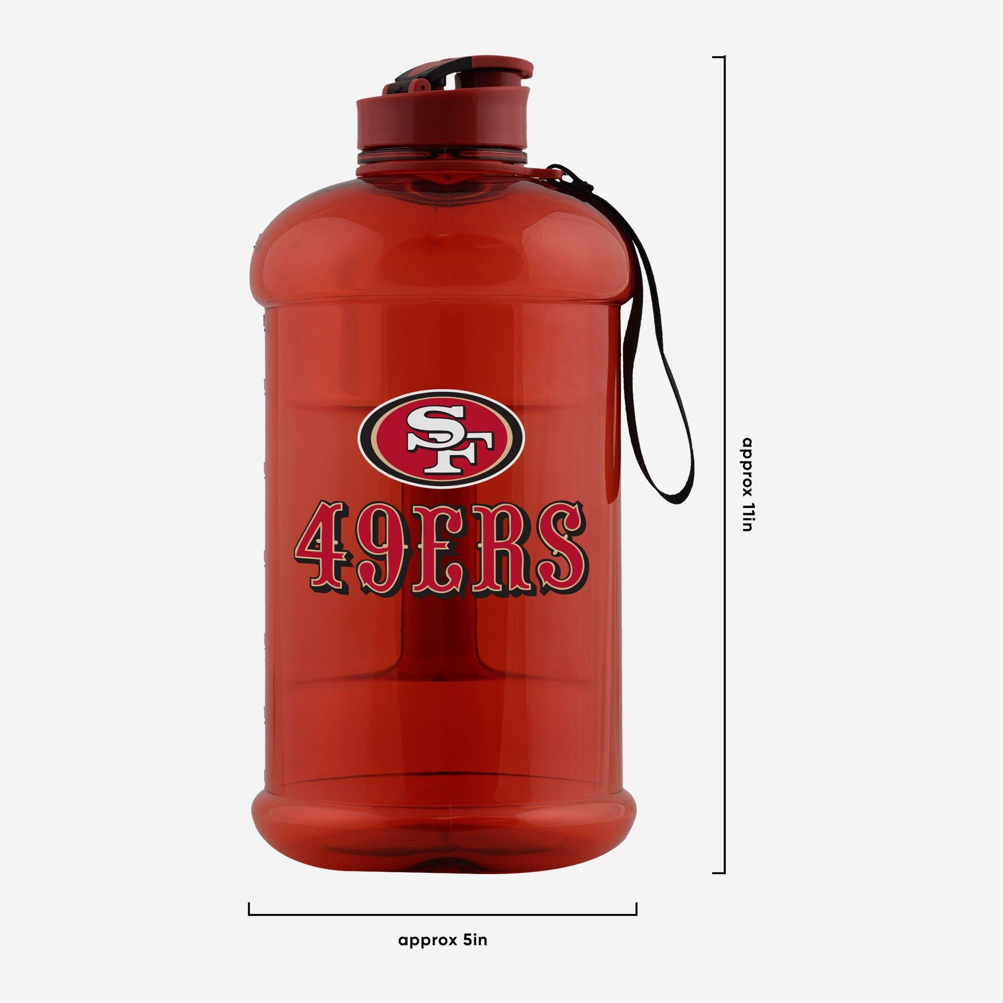 San Francisco 49ers Big Sip Water Bottle