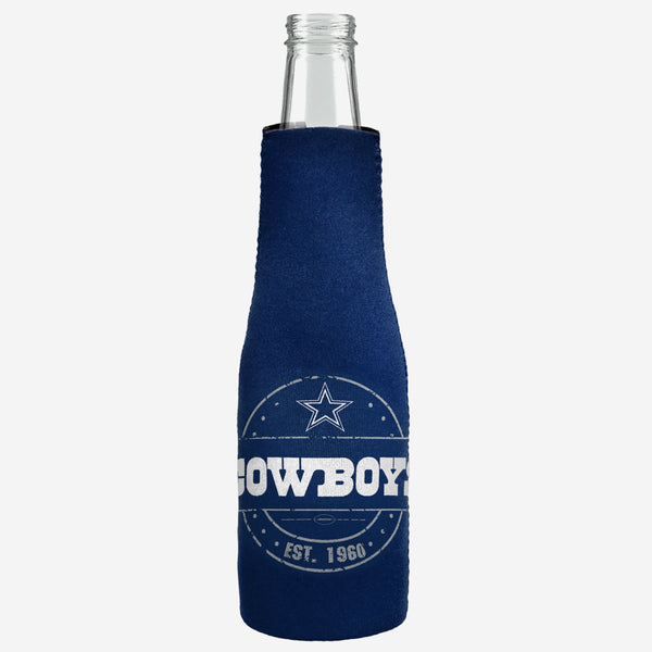 DALLAS COWBOYS Zippered Koozie w/ Opener