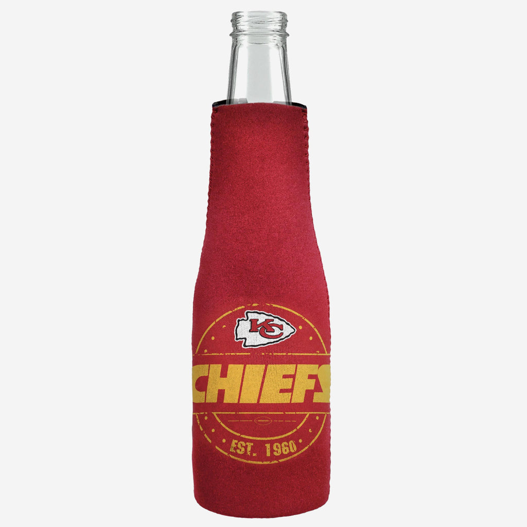 Kansas City Chiefs Insulated Zippered Bottle Holder FOCO - FOCO.com