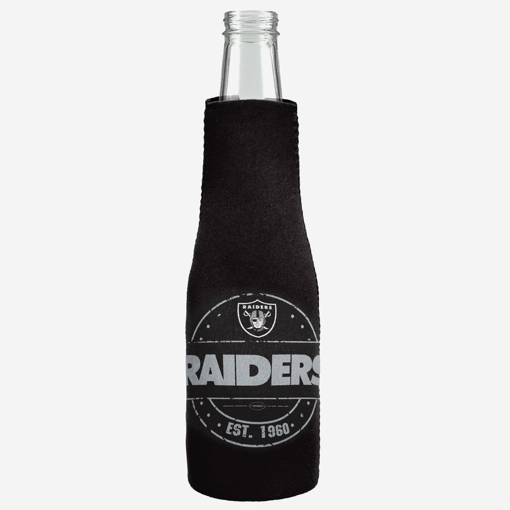 Las Vegas Raiders Insulated Zippered Bottle Holder FOCO - FOCO.com