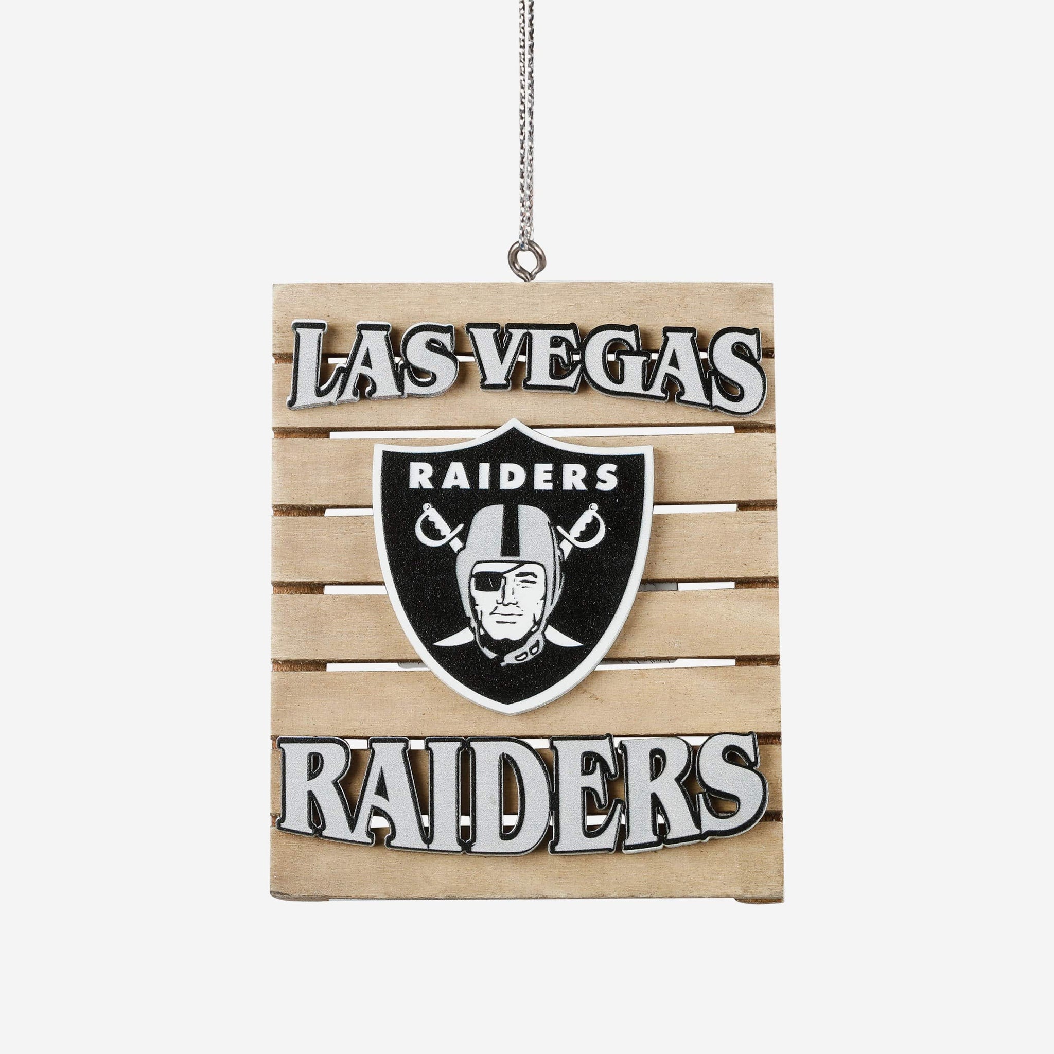 Las Vegas Raiders NFL City Series Wood Team Logo Sign
